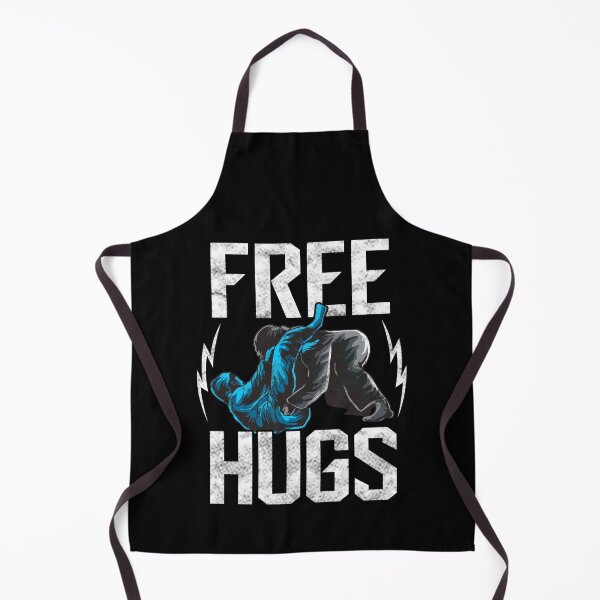 Item preview, Cute Free Hugs Jiu Jitsu BJJ Martial Arts designed and sold by perfectpresents.