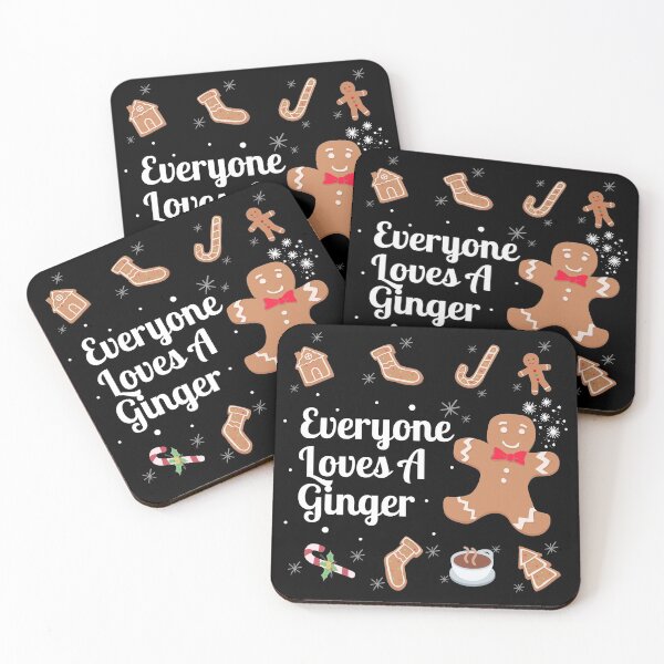 Item preview, Everyone Loves A Ginger Xmas Gift, Funny Christmas Gingerbread cookie man. designed and sold by PrettyAmazing.