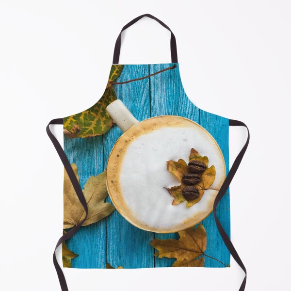 Item preview, Cup of coffee with autumn leaf and coffee beans designed and sold by Nataliya89.