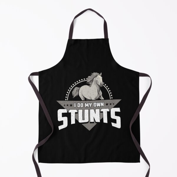 Item preview, Cute & Funny I Do My Own Stunts Horseriding Skills designed and sold by perfectpresents.