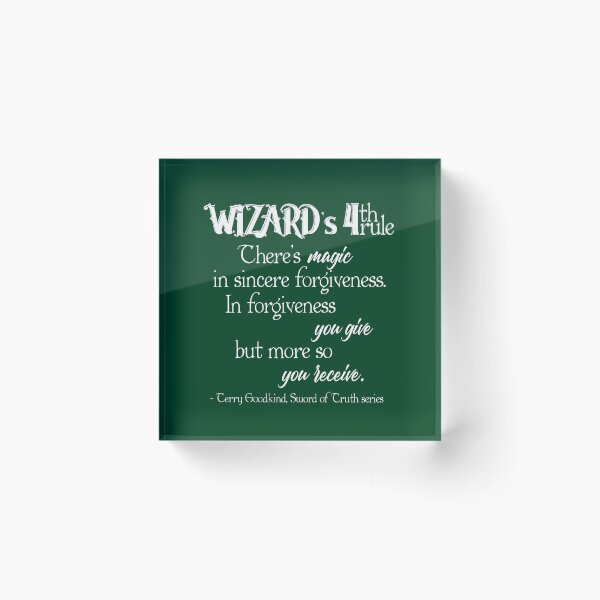 Item preview, Wizard's fourth rule designed and sold by maofdvora.