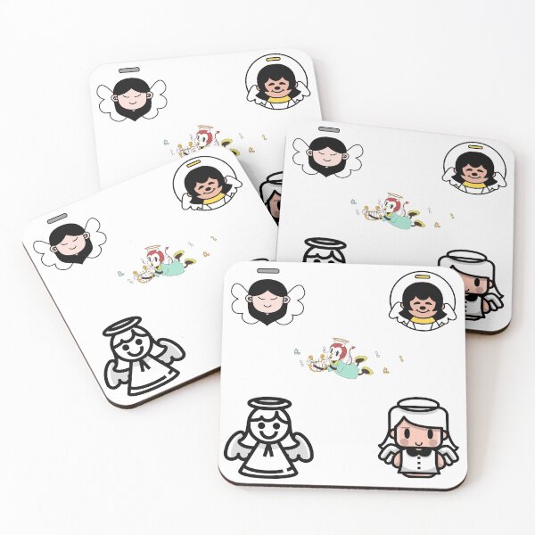 Item preview, Angel sticker pack2 designed and sold by spiritual-tee.