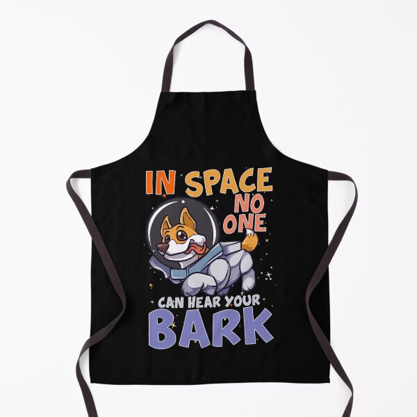 Item preview, In Space No One Can Hear Your Bark Space Astronaut designed and sold by perfectpresents.