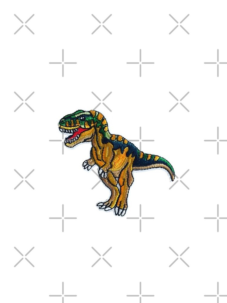 Thumbnail 4 of 4, iPhone Case, T-Rex Dinosaur Sticker designed and sold by designolo.