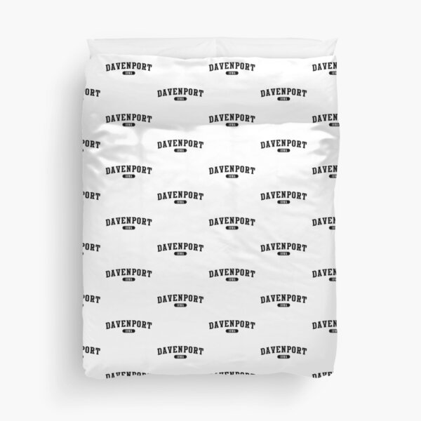 Davenport, IA Duvet Cover
