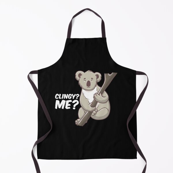 Item preview, Cute Clingy? Me? No Way! Koala Funny Animal Pun designed and sold by perfectpresents.