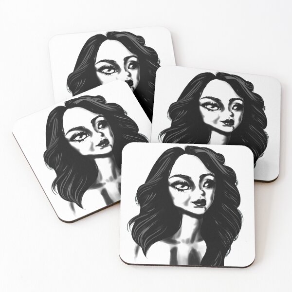 Item preview, Beautiful Monster in Black and White designed and sold by Taladesignlab.