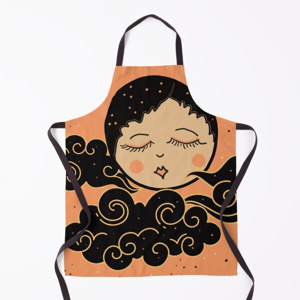 Item preview, Vintage Halloween inspired flapper moon designed and sold by Lisa Casineau.