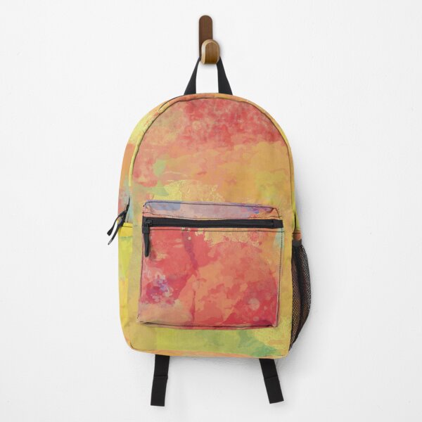 Item preview, Watercolor Sunset Sunrise Sky Yellow, Orange, Red Scheme Blotchy Paint Effect designed and sold by WOW TeesAndThings.