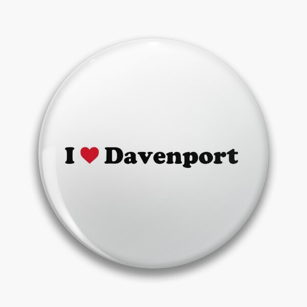 Item preview, I Love Davenport designed and sold by Novel Gifts.