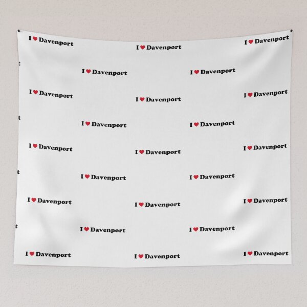 Item preview, I Love Davenport designed and sold by Novel Gifts.
