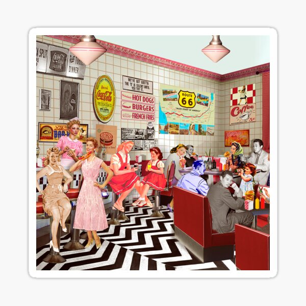 The Diner Sticker