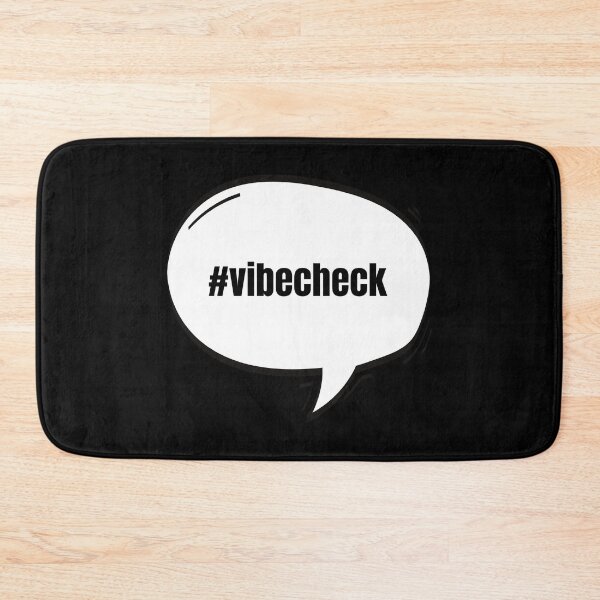 Item preview, Hashtag Vibe Check Text-Based Speech Bubble designed and sold by Nathalie Aynié.