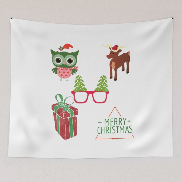 Item preview, merry christmas sticker packs funny designed and sold by Vivasshop.