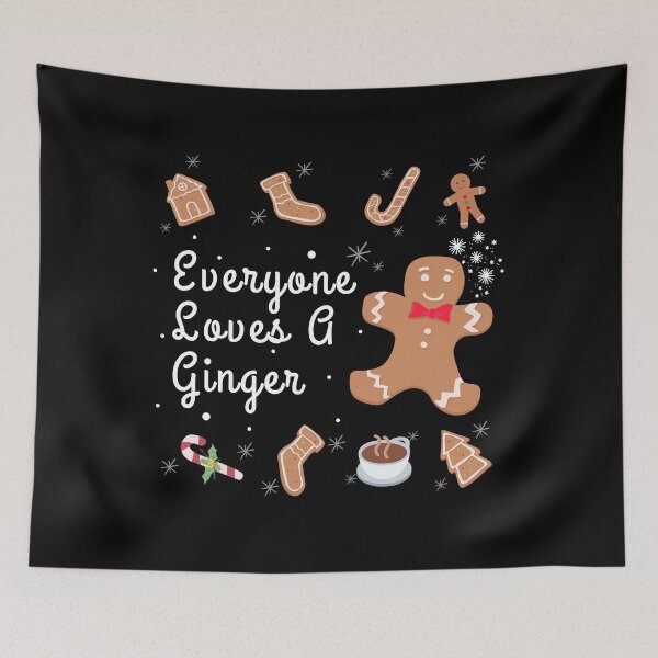 Item preview, Everyone Loves A Ginger Xmas Gift, Gingerbread cookie lover. designed and sold by PrettyAmazing.