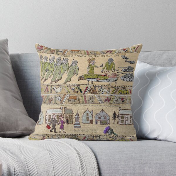 The Outlandish Tapestry Throw Pillow