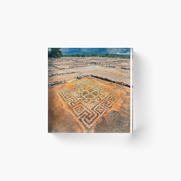 Item preview, Mosaic floor at ancient Olynthos designed and sold by Hercules Milas.