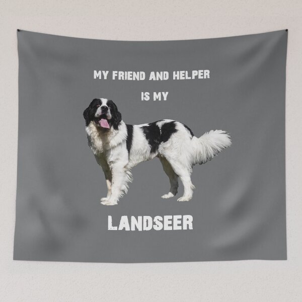 Item preview, My best friend and helper is my Landseer designed and sold by CreaVisArt.