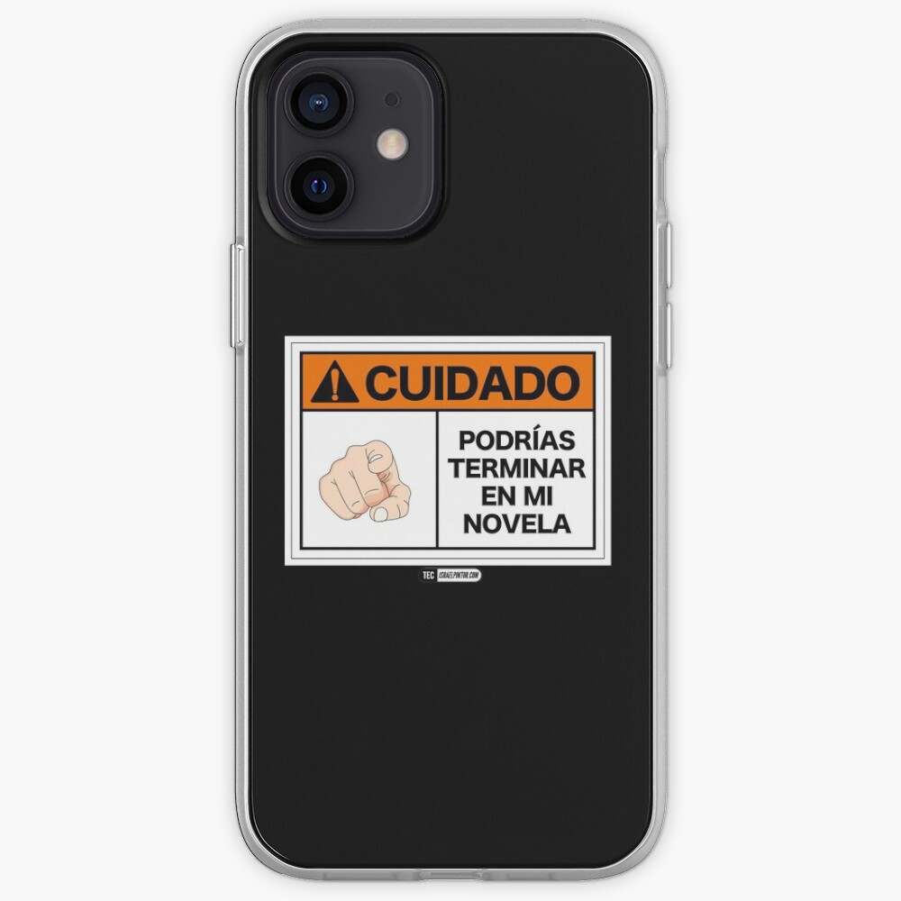 ¡Cuidado! Podrías terminar en mi novela Funda y vinilo para iPhone