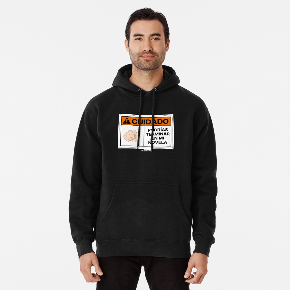 ¡Cuidado! Podrías terminar en mi novela Sudadera con capucha