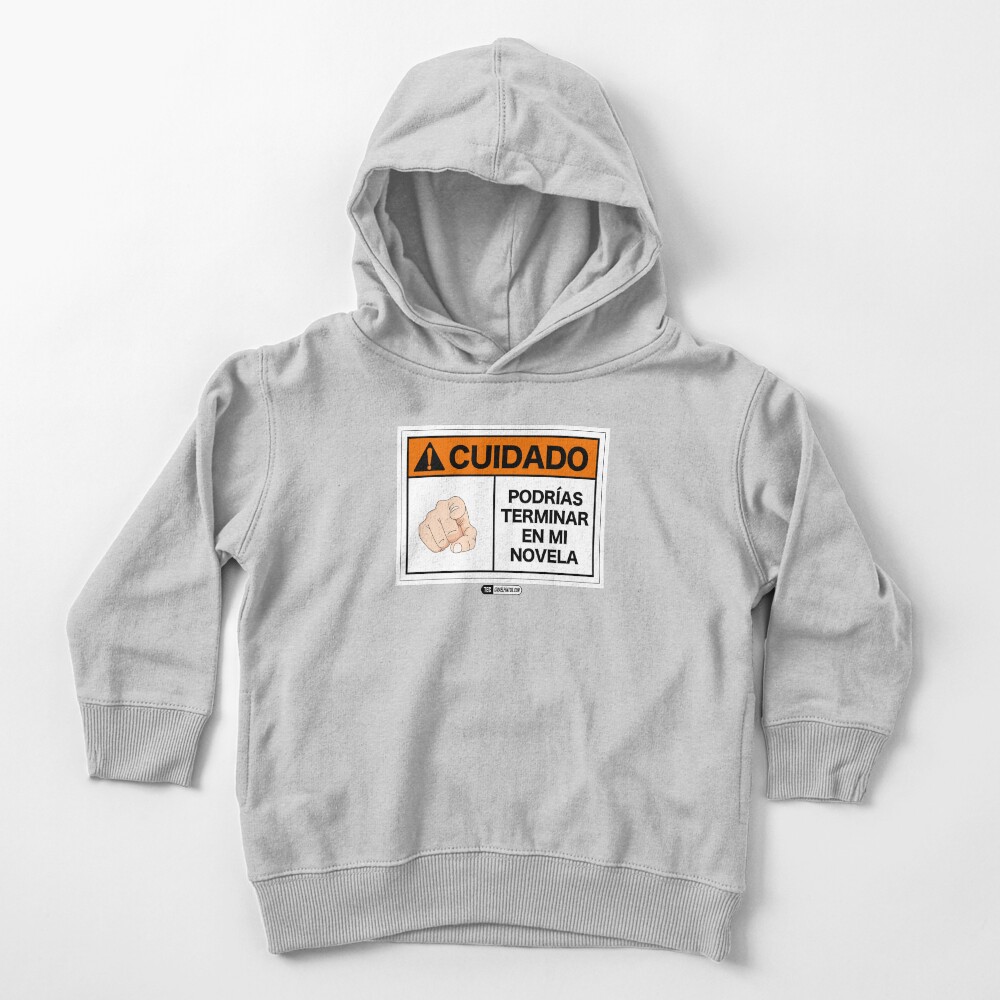 ¡Cuidado! Podrías terminar en mi novela Sudadera con capucha para bebé
