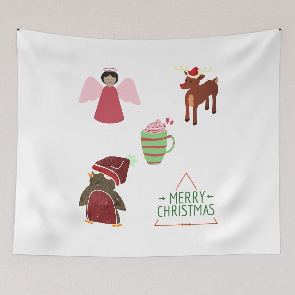 Item preview,  merry christmas sticker packs funny designed and sold by Vivasshop.