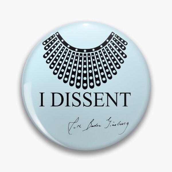 Item preview, Collar Dissent Sign Minty Blue designed and sold by REApparelCo.