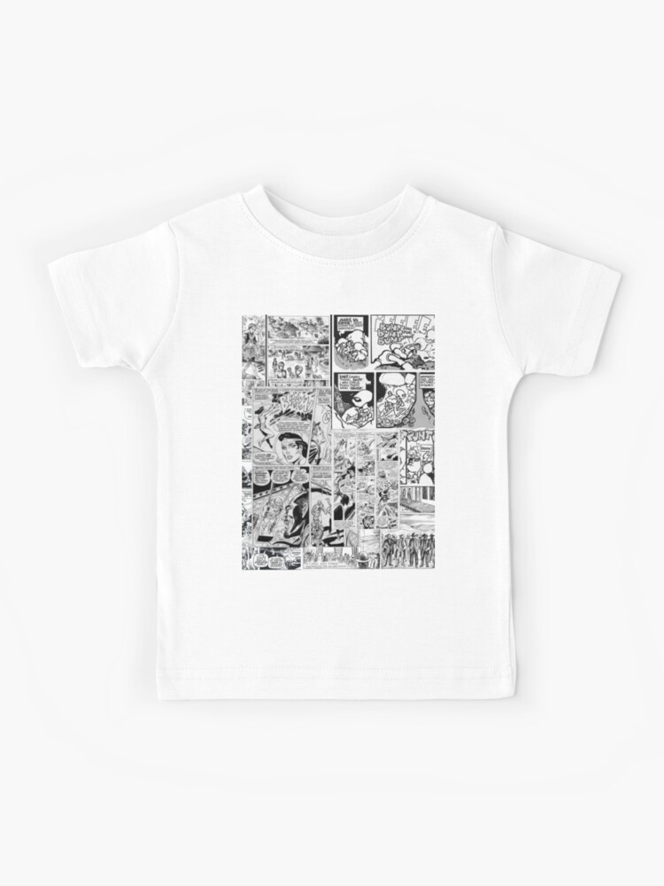 Comic book print Kids T-Shirt for Sale by Viktordm |