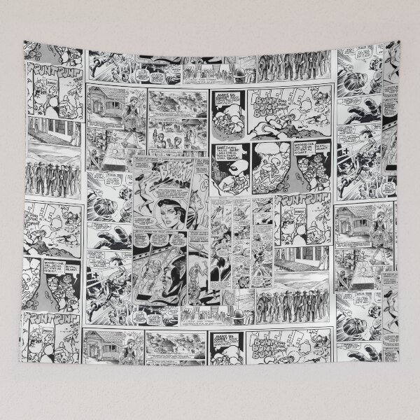 Item preview, Comic book print [white] designed and sold by Viktordm.