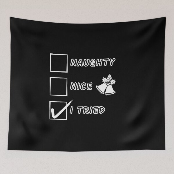 Item preview, Merry Christmas Funny Checklist designed and sold by Happiness Creators.
