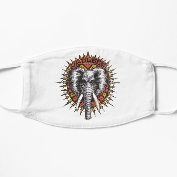 80 skate, elephant skate design. Mask