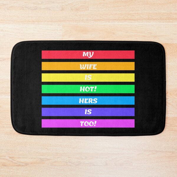 Item preview, My Wife Is Hot! Hers Is Too! designed and sold by Artography Designs.