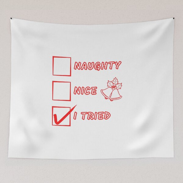 Item preview, Merry Christmas Funny Checklist designed and sold by Happiness Creators.