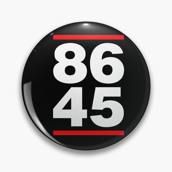 Item preview, 8645 ANTI TRUMP Sticker designed and sold by art-from-earth.