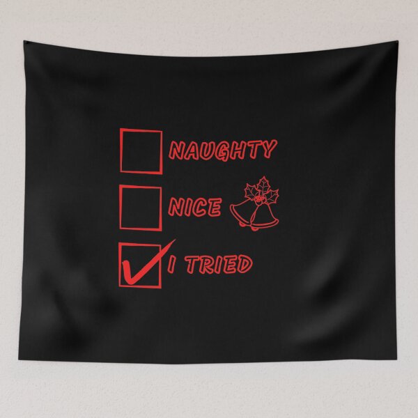 Item preview, Merry Christmas Funny Checklist designed and sold by Happiness Creators.