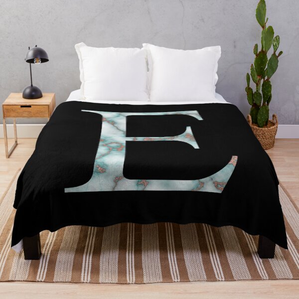 Item preview, Epsilon Greek Letter Rose Gold Teal Marble designed and sold by MSA-42.