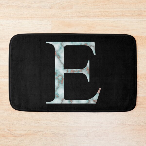 Item preview, Epsilon Greek Letter Rose Gold Teal Marble designed and sold by MSA-42.