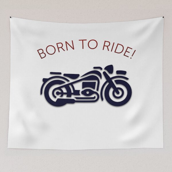 Item preview, Born to ride motorbike designed and sold by bladeuktm.