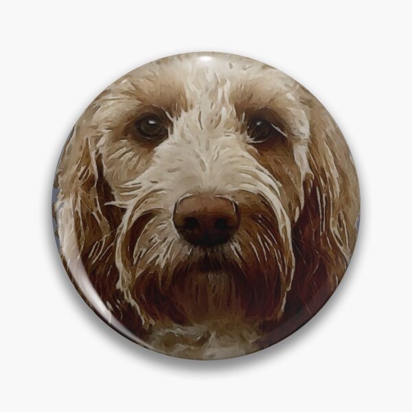 Item preview, Golden Apricot Doodle Dog  designed and sold by Happy Dog Doodles.