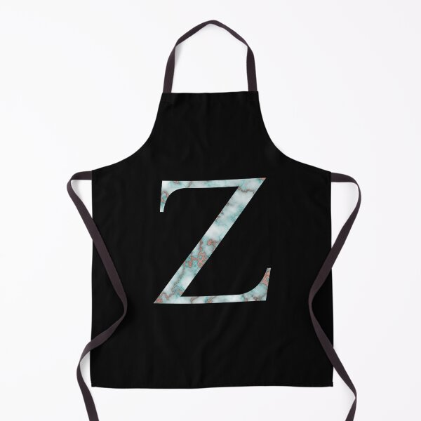 Item preview, Zeta Greek Letter Rose Gold Teal Marble designed and sold by MSA-42.