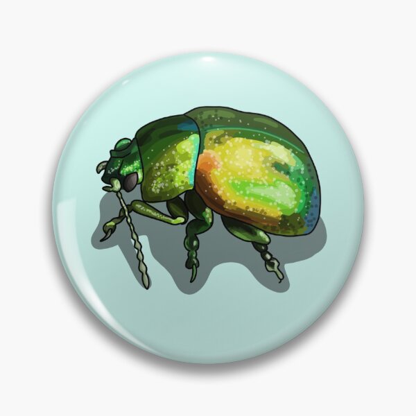 Item preview, Tansy beetle (Chrysolina graminis) designed and sold by Pongidae.