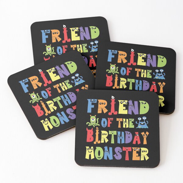 Item preview, Friend Of The Birthday Monster Alien Kid B-day Party graphic designed and sold by Grabitees.