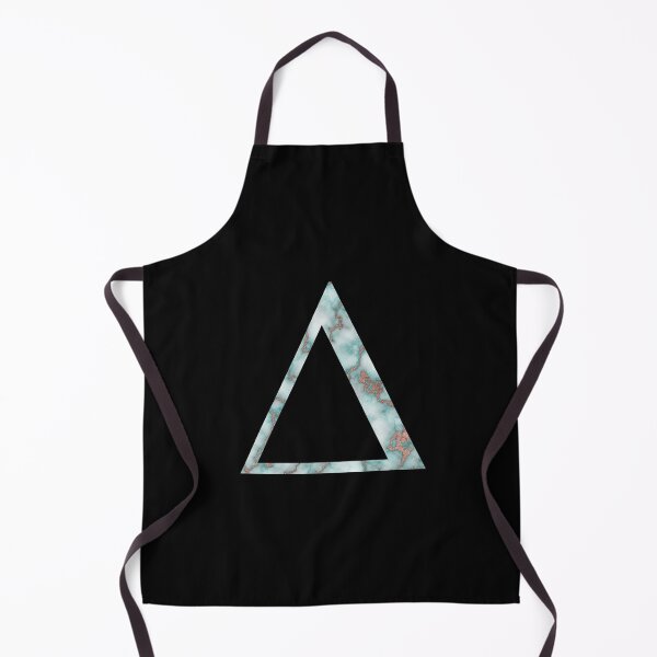 Item preview, Delta Greek Letter Rose Gold Teal Marble designed and sold by MSA-42.