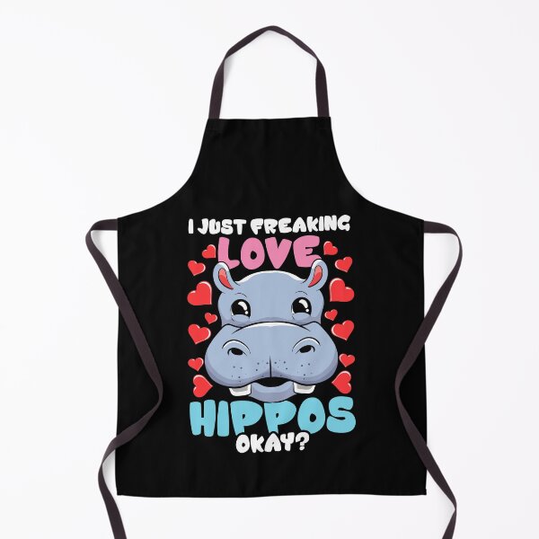 Item preview, I Just Freaking Love Hippos Okay? Hippo Lover designed and sold by perfectpresents.