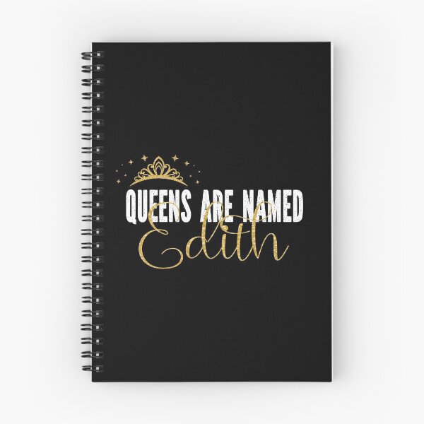 Item preview, Queens Are Named Edith Personalized First Name Girl design designed and sold by Grabitees.