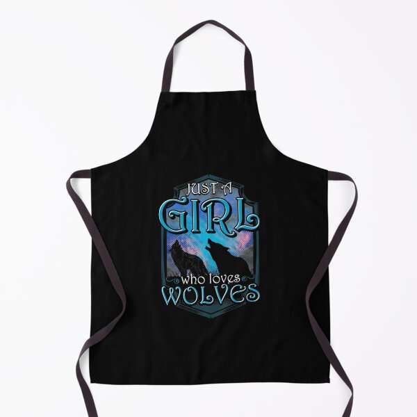 Item preview, Cute Just A Girl Who Loves Wolves Lone Wolf designed and sold by perfectpresents.