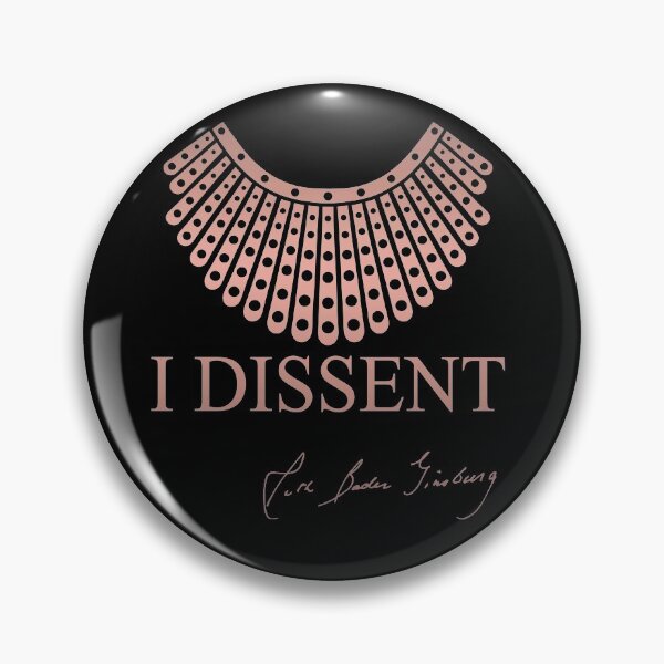 Item preview, Collar Dissent Sign Rose Gold designed and sold by REApparelCo.