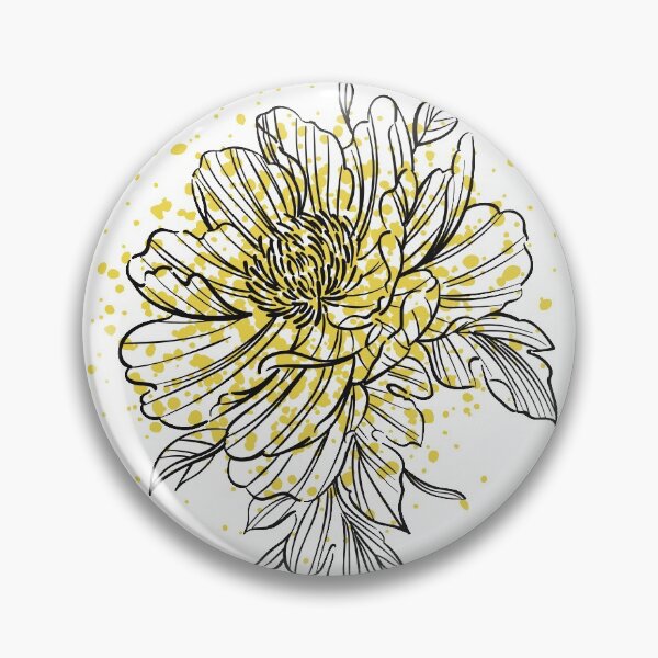 Item preview, Watercolor Yellow Flower  designed and sold by BohoMoon.