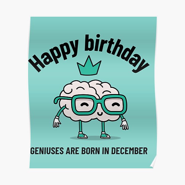 Poster Alles Gute Zum Geburtstag Redbubble