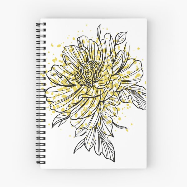 Item preview, Watercolor Yellow Flower  designed and sold by BohoMoon.